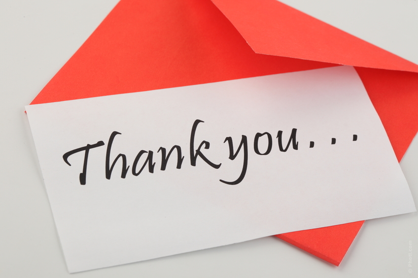 Give Thanks: 4 Tips To Send A Better Thank You Note