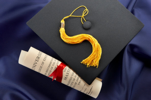 College Degree Stock Photo Image Of Cheerful Caucasian 32639270